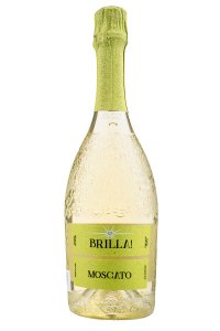 Moscato Sparkling, sweet,  BRILLA