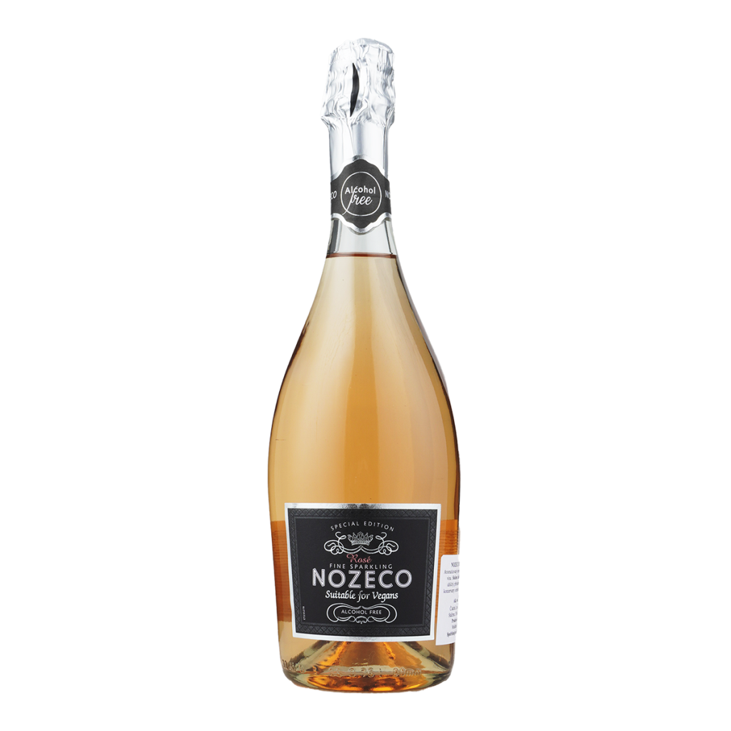 Spumante rosé, alcohol free,  Nozeco