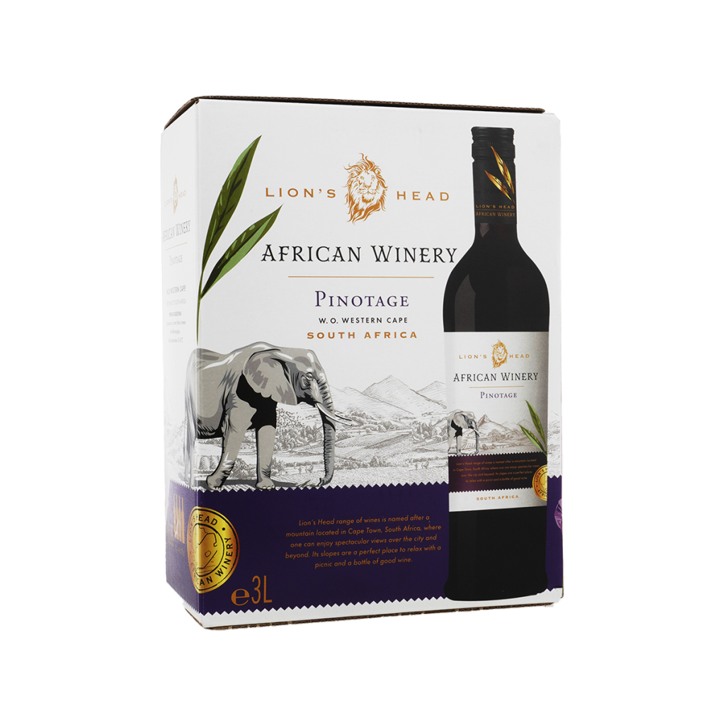 Bag in box Pinotage, suché, African Winery